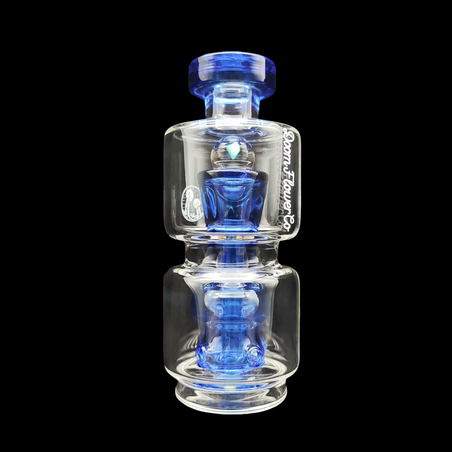 Blue Puffco Bubbler