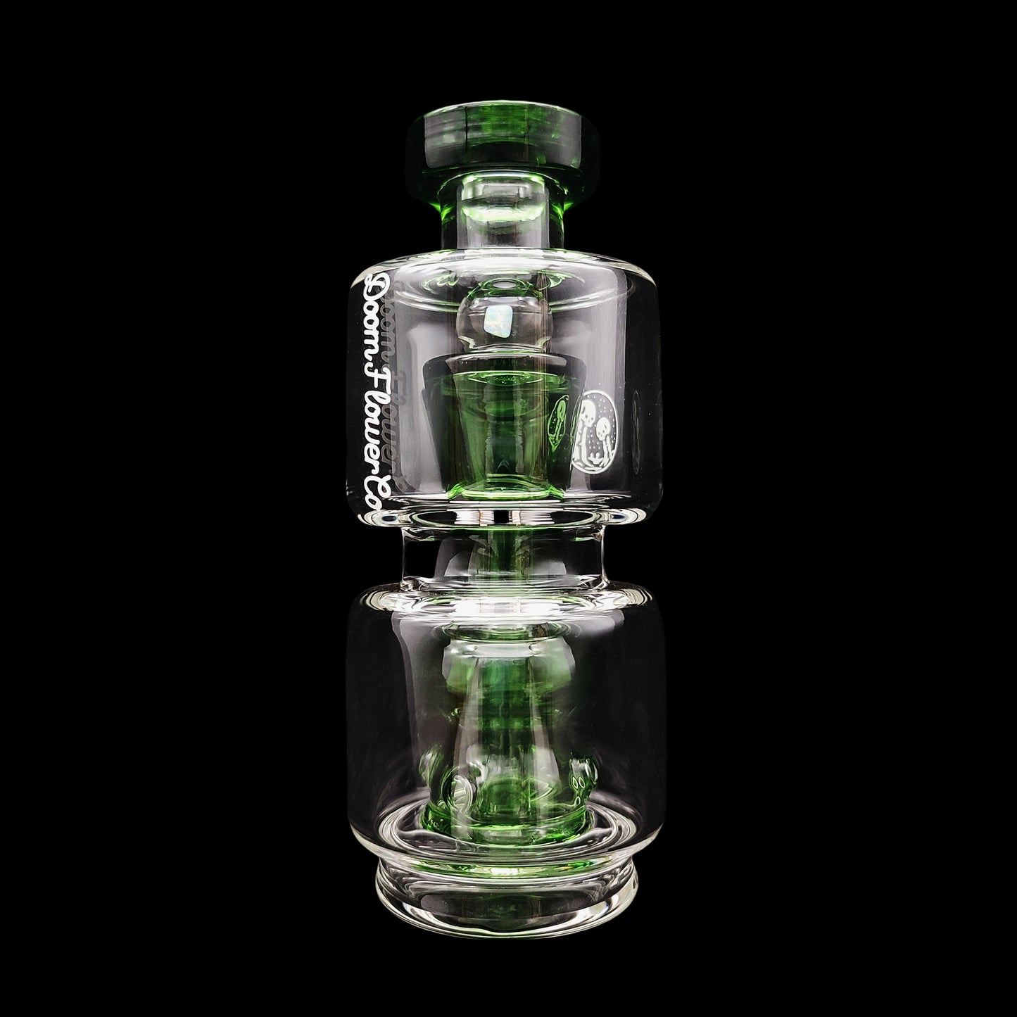 Green Puffco Bubbler