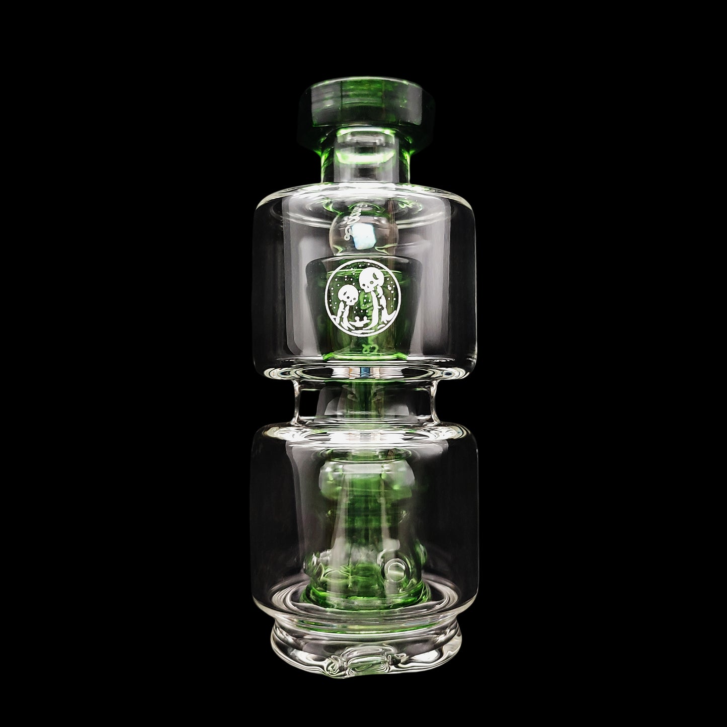 Green Puffco Bubbler