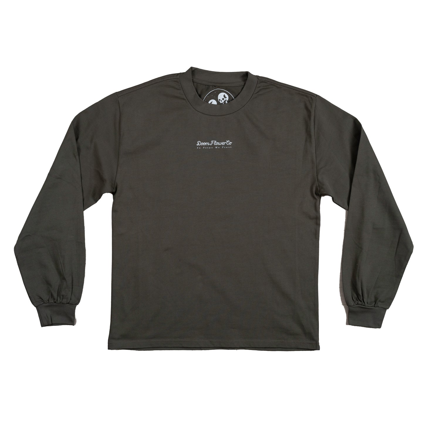 Heavy Dead Trichome Khaki Long Sleeve
