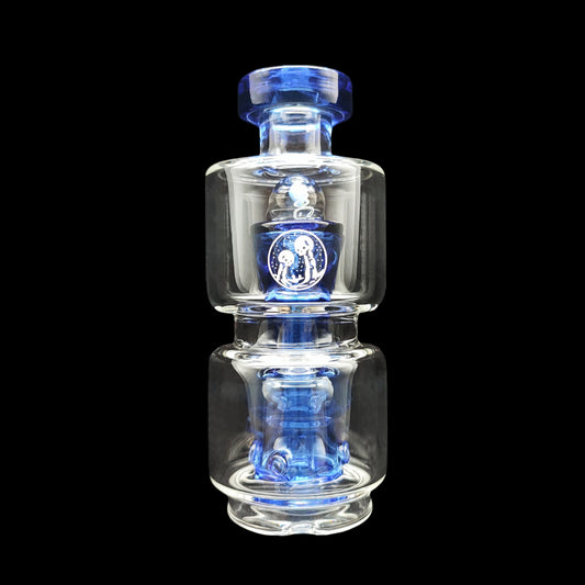 Blue Puffco Bubbler