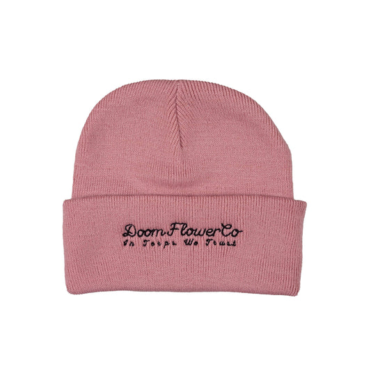 Pink Logo Beanie